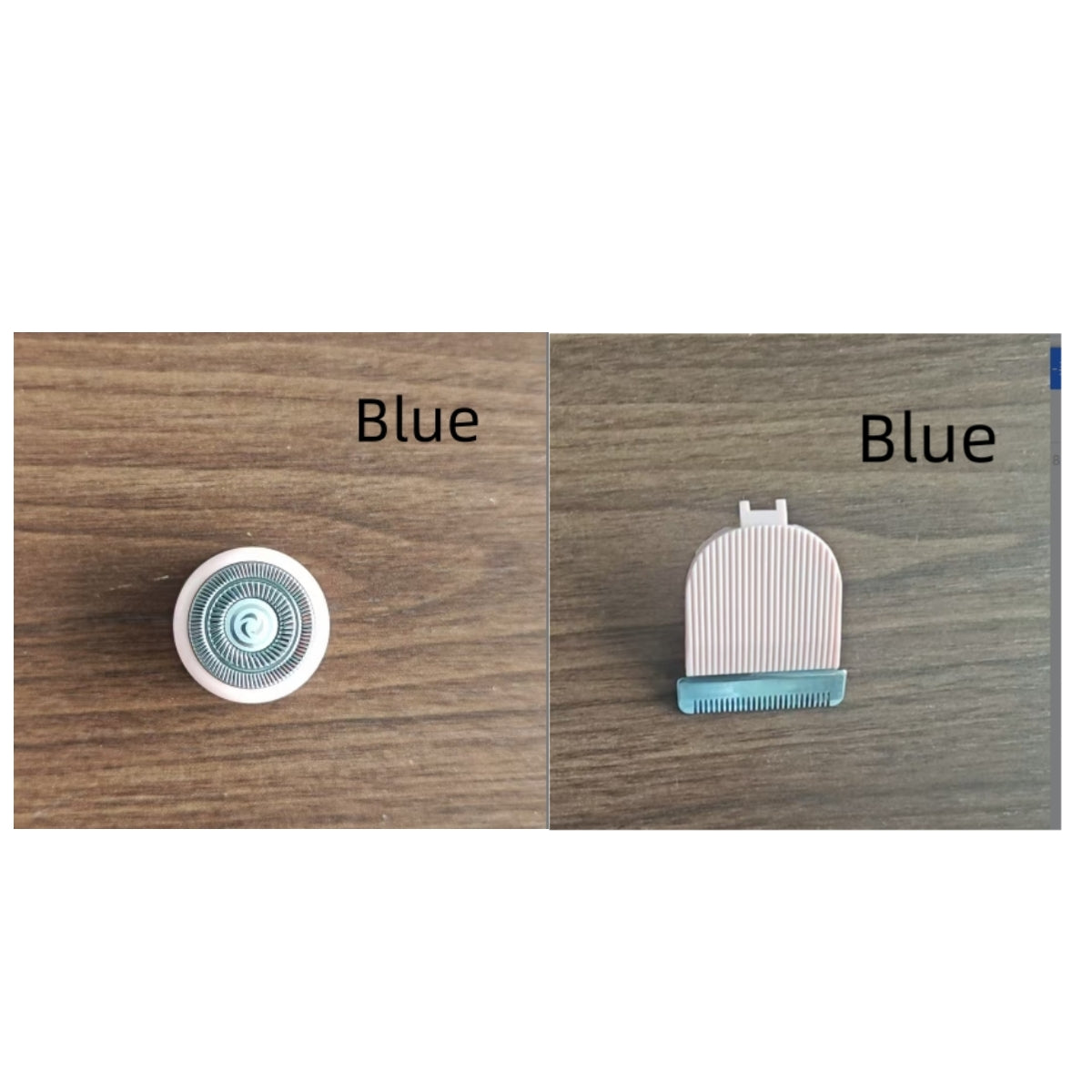 2 in 1 Hair Remover Women'S Double Head Shaver Private Pubic Hair Trimmer Electric Razor Wet Dry Electric Body Hair