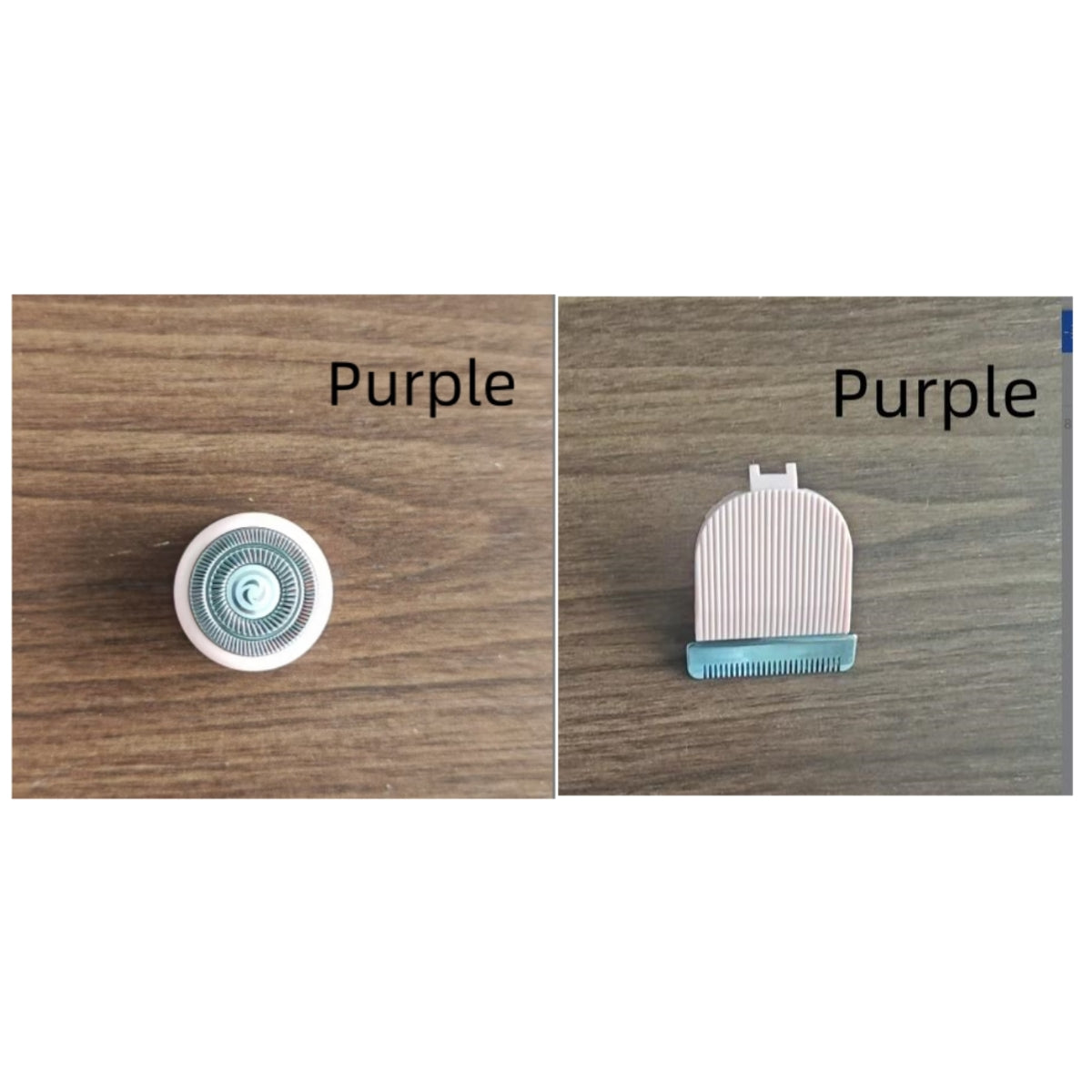 2 in 1 Hair Remover Women'S Double Head Shaver Private Pubic Hair Trimmer Electric Razor Wet Dry Electric Body Hair